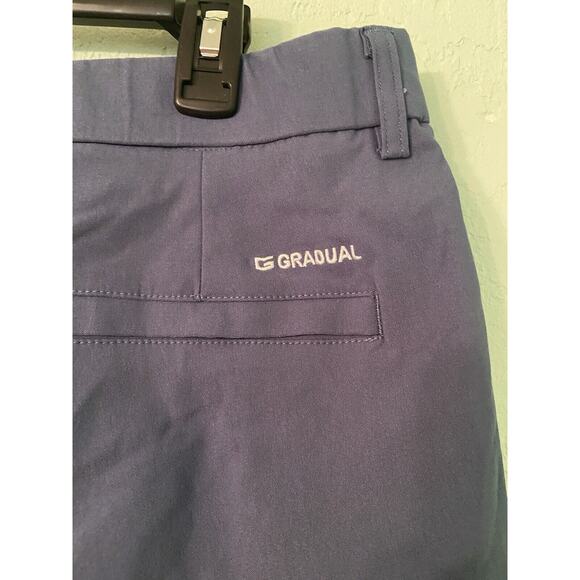 Gradual G Womens Waist 38, Shorts Blue Grey Bermuda Pockets Lightweight - Picture 5 of 5